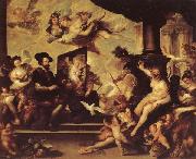 Luca Giordano Rubens Painting an Allegory of Peace Germany oil painting artist